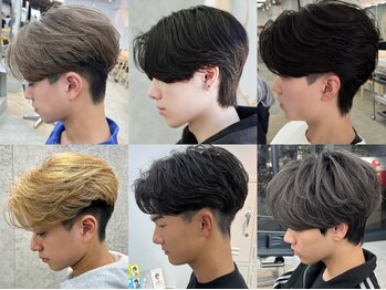 NODE 栄【ノード】ショートボブ/髪質改善/縮毛矯正/ハイライト/men's/メンズ