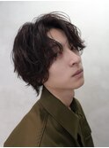 初めてのパーマでも◎ラフな質感が人気のシャドウパーマ