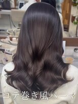 アミー 銀座(Ammy) #韓国風パーマ#コテ巻き風パーマ #パーマロング#韓国へア