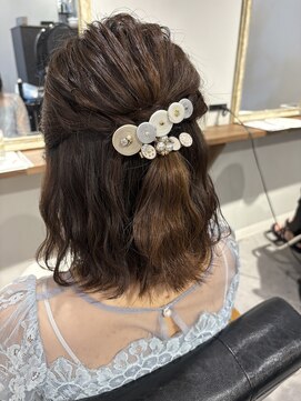 ノア(noah.) ハーフアップ