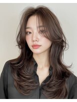ハム 立川(hum)&nbsp;ココアベージュ/オリーブグレー/小顔/黒髪[立川/髪質改善]