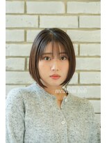 ピアーネ 三宮トアロード店(PIANE)&nbsp;綺麗な顎ラインショートボブ　20代/30代/40代/50代