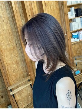 アフターニュース 新潟(afternews) くすみブラウン/髪質改善/ブリーチなし/透明感/新潟