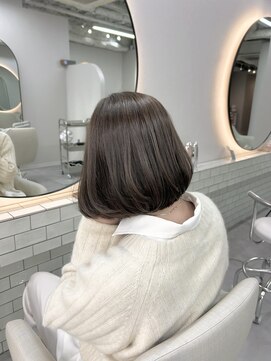 リル(lilu) ボブ×ナチュラルハイライト