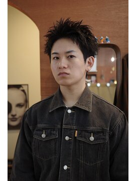 エディ(Edy) メンズスパイキーボックスショート刈り上げ眉毛カット岡山