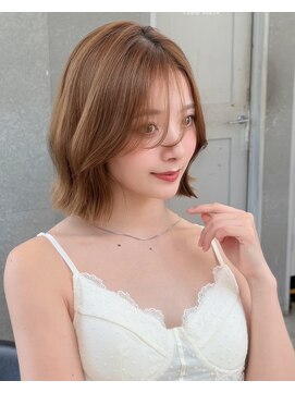髪質改善サロン hearts. 熊本/縮毛矯正/レイヤーカット/ショートボブ【ハーツ】 ミニボブレイヤー/レイヤーカット/ショートボブ/顔周り韓国/熊本