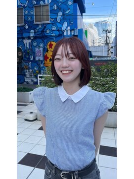 ソレイユトウキョウシブヤ(SOLEIL TOKYO shibuya) 《ブリーチなしピンク》《ボブ》