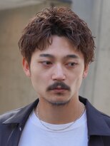 フィフス 大分(fifth)&nbsp;大分ルーズパーマメンズカットルーズショートツーブロックゆるめ