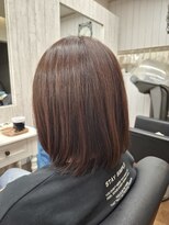 レシェル 岐阜(RECIEL) ギリ結べる長めボブスタイル