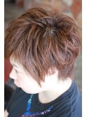 ひし形シルエット＊スパイキーショート