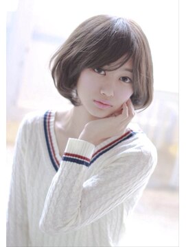 ヘアリゾート ブーケ(hair+resort bouquet) 細かいハイライト入り★グレイッシュカラー