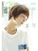 【Un ami】 無造作 おしゃれなシースルーボブ(増永剛大)