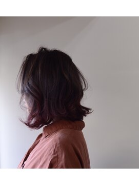 ケイカ(Keica) 毛先のピンク