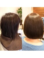 アンバー(umber)&nbsp;アイロンを使わない縮毛矯正