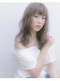 透明感UPなアンニュイセミロング