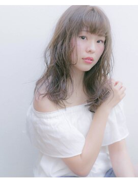 ココヘアアンドスパ(COCO Hair&SPA) 透明感UPなアンニュイセミロング