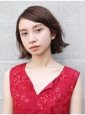 【KATE OKUS】切りっぱなし外ハネボブ