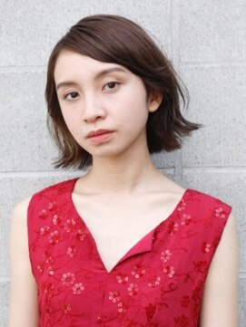 ケイトブラウン(KATEBROWN) 【KATE OKUS】切りっぱなし外ハネボブ