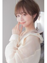 サク 田町芝浦(Sac.)&nbsp;「Sac.」  ナチュラル　マッシュショート☆