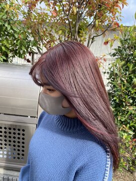 サロンド シルエット(SALON DE SILHOUETTE) ピンクモーブ×イヤリングカラー