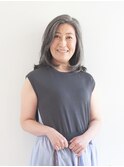 【えがお美容室】50代60代に人気☆大人カジュアルミディアム