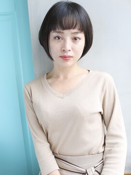 バース(BIRTH) 天神【BIRTH】ショコラアッシュ×オン眉ショートボブ