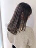 【水野指名専用】透明感たっぷりヘアカラー（白髪染めOK）＋似合わせカット 