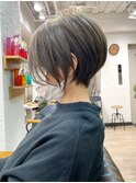 30代40代50代・大人ショートボブ・白髪ぼかし・小顔カット