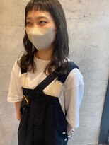 リュミエ ドゥ マッシュ(Lumier de mashu) オン眉バング×ウェーブ