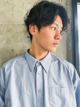 クオル 立川(QOL) センターパート／ニュアンスパーマ／眉毛／ツイストスパイラル