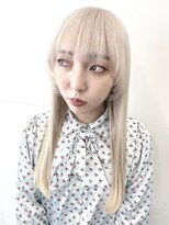 ココ 本八幡(KOKO)&nbsp;#黒髪#小顔#クラゲヘアー#オリーブグレー#ココアベージュ#美髪