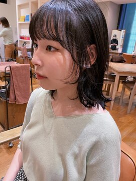 フレームプラス 御堂筋難波店(FRAME +) 顔周りカット