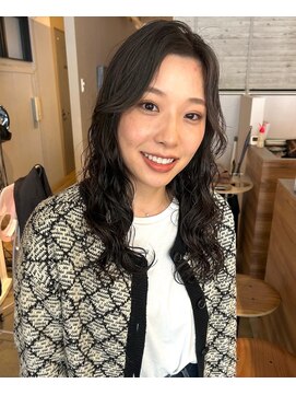 ライツ オオサカ(Litze osaka) コテ巻き風パーマ【中阪】