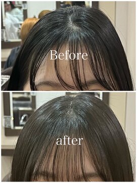 ヘアーアンドメイク ビス(HAIR&MAKE bis) あゆみが作るクロスパーマ