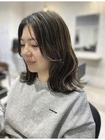 アデプト 北千住店(adept)&nbsp;★韓国風　ハイライト　くびれヘア【北千住】