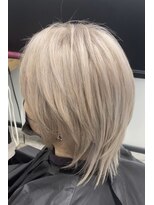 ビューティーサロン ガーデン(beauty salon garden) 酒井が担当☆ブリーチリタッチからのホワイトベージュ