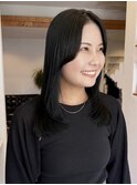 大人可愛いセミロングレイヤー/20代30代40代