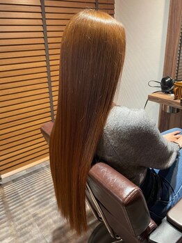 ラプチャー 上小田井(RAPTURE)の写真/≪大人女性の支持多数!≫髪質改善/酸性ストレート/縮毛矯正で天使の輪ができるくらいの艶髪を…♪