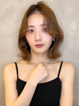 トルネード(TORNADO) 韓国ボブくびれボブ切りっぱなしボブ額下ボブ M0806表参道