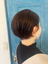 アオトーキョー 二子玉川(ao.tokyo) イヤリングカラー×ミニマムショート/20代30代40代50代