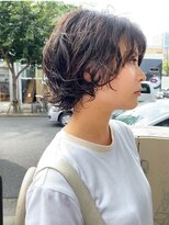 シーズ 栄(sea's) ボブウルフ×パーマ