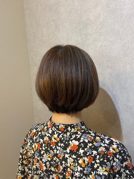 ウィスプ 赤羽店(wisp) 大人のショートボブ×エイジングケア 白髪染め＋トリートメント3