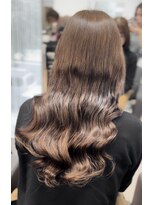 ジエクト カナウ(The Ect canow)&nbsp;コテ巻き風パーマ レイヤーパーマ 韓国風デジタルパーマ 顔周り