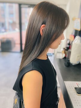 エマ 六本松店(EMMA) 髪質改善／白髪改善／白髪ぼかし／脱白髪染め/縮毛矯正/レイヤー