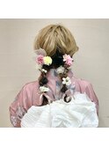 ◆〈着物〉ヘアセット【いわき髪質改善オージュアサロン】