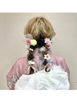 モリグリーン(MORI GREEN)&nbsp;◆〈着物〉ヘアセット【いわき髪質改善オージュアサロン】