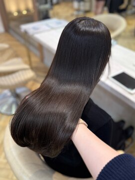 ロンド フィーユ(Lond fille) ダメージレスカラー☆大人上品なモカグレージュ