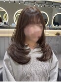 ウェーブミディアムメルティカラー×ブリーチなし韓国【熊本】
