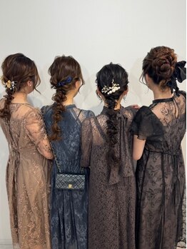 ディティカ ティア(Dityca tia)の写真/【名駅5分/早朝営業可】ハイセンスなスタイリストが”あなたらしさ”を引き出すヘアセットをご提案！