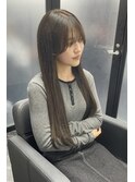 ワンホンギャル×シールエクステ×モカブラウン
